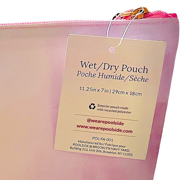 Tye Dye Poolside Water Resistant Pouch - Picture 3 of 4